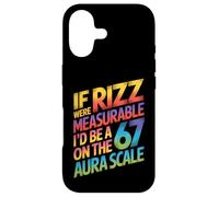 If Rizz Were Measurable - Funny 6-7 Meme Six Seven Rizzler Case for iPhone 17