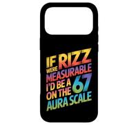 If Rizz Were Measurable - Funny 6-7 Meme Six Seven Rizzler Case for iPhone 17 Pro Max