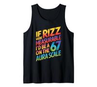If Rizz were Measurable - Funny 6-7 Meme Six Seven Rizzler Tank Top