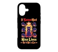 IF SATAN HAD NINE LIVES HE'D BE A CAT Case for iPhone 17