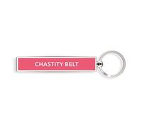 if Show Offs Keys - Chastity Belt - Keyring - Pink,8 cm