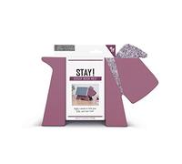 IF Stay! Doggy Book Rest - Purple Herringbone