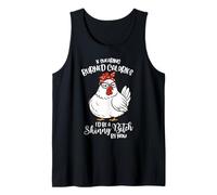 If Swearing Burned Calories I'd Be A Skinny Funny Chicken Tank Top