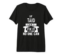 If Taid Can't Fix It No One Can Wales Celtic Welsh Grandpa Premium T-Shirt