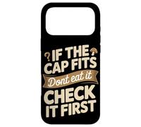 If The Cap Fits Dont Eat It Check It First Fungi Case for iPhone 17 Pro Max