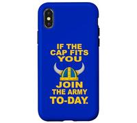 If The Cap Fits You Join The Viking Army Today Case for iPhone X/XS