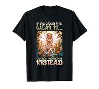 If The Crown fits wear it or Grow Mushrooms Instead I Fairy T-Shirt