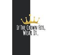 If The Crown Fits Wear It: Ranboo My Beloved Notebook (Simple Book Journal) (6" x 9")