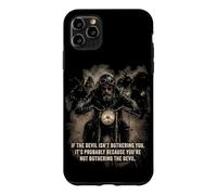 If The Devil Isn't Bothering You... Men Christian Motorcycle Case for iPhone 11 Pro Max