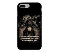 If The Devil Isn't Bothering You... Men Christian Motorcycle Case for iPhone 7 Plus/8 Plus