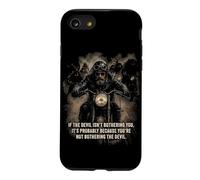 If The Devil Isn't Bothering You... Men Christian Motorcycle Case for iPhone SE (2020) / 7/8