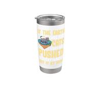 If The Earth was Flat Cats Would Have Pushed Everything Off Stainless Steel Insulated Tumbler