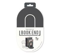 IF The Pop Up Book End, Fold Flat Single Bookend, Contemporary Colours, Mix & Match - Charcoal