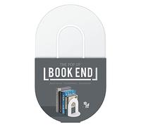 IF The Pop-Up Book End, Single Bookend, Contemporary Colours - White