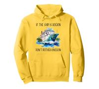 If The Ship Is Rockin Don't Bother Knockin Honeymoon Cruise Pullover Hoodie