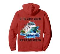If The Ship Is Rockin Don't Bother Knockin Honeymoon Cruise Pullover Hoodie