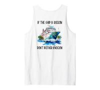 If The Ship Is Rockin Don't Bother Knockin Honeymoon Cruise Tank Top