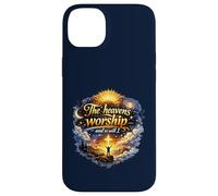 If The Stars and Heavens Worship So Will I Bible Verse Case for iPhone 14 Plus