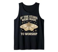 If The Stars were Made to Worship Celestial Moth Boho Christ Tank Top