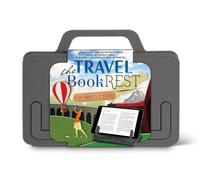 IF The Travel Book Rest Grey One Size Hands Free Reading Tablet Book Holder P