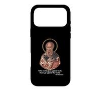If the World Goes Against Truth St. Athanasius Quote Case for iPhone 17 Pro Max