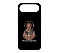 If the World Goes Against Truth St. Athanasius Quote Case for iPhone Air