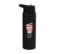 If There's a Whisk There's a Way - Baker Stainless Steel Insulated Water Bottle