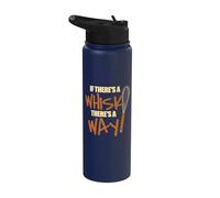 If There's a Whisk There's a Way - Confectioner Baker Stainless Steel Insulated Water Bottle