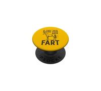 If They Talk Behind Your Back Fart Sarcastic Horse Lover PopSockets Adhesive PopGrip