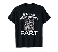 If They Talk Behind Your Back Fart Skunk Racoon Possum Fun T-Shirt