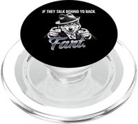 If They Talk Behind Your Back Fart Tshirt Funny Oddly Humor PopSockets PopGrip for MagSafe