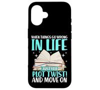 If things go wrong in life, simply scream "Plot Twist" Case for iPhone 16
