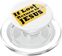 If (this is) Lost, Return to Jesus PopSockets PopGrip for MagSafe