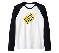 If (This is) Lost, Return to Jesus Raglan Baseball Tee