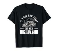 If Tures Not Burnt Give A Minute Drifting Drift Race Drifter T-Shirt