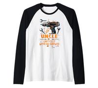 If Uncle Can't Fix It We're All Screwed Dad Fathers Day Raglan Baseball Tee