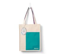 IF Unisex's Bookaroo Tote Bag, Turquoise & Purple, One Size