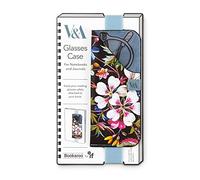 IF V & A Bookaroo Glasses Case Kilburn Black Floral, One size