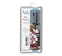 IF V & A Bookaroo Pen Pouch Kilburn Black Floral, One Size