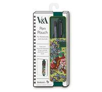 IF V & A Bookaroo Pen Pouch Sundour Pheasant, Green