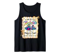 If We Get in Trouble Its My Mama's Fault Leopard Mothers Day Tank Top