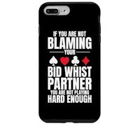 If you are not blaimg your partner Bid whist card game Case for iPhone 7 Plus/8 Plus