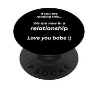 If You Are Reading This Now In Relationship Funny Singles PopSockets Adhesive PopGrip