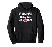 If You Can Hear Me Hit Harder Cardio Drumming Pullover Hoodie