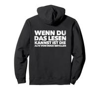 If You Can Read That, Is The Old Woman Fallen Up Pullover Hoodie