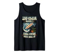 If You Can Read This I Have Wiped Out Funny Surfer Tank Top