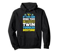 If You Can Read This I Survived Twin Toddler Bedtime Mom Pullover Hoodie