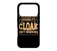 If you can read this my invisibility cloak isn't working Case for iPhone 17 Pro