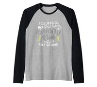 If You Can Read This My Invisibility Cloak Isn't Working Fun Raglan Baseball Tee