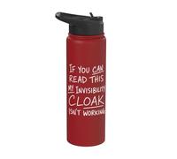 If You Can Read This My Invisibility Cloak Isnt Working Stainless Steel Insulated Water Bottle